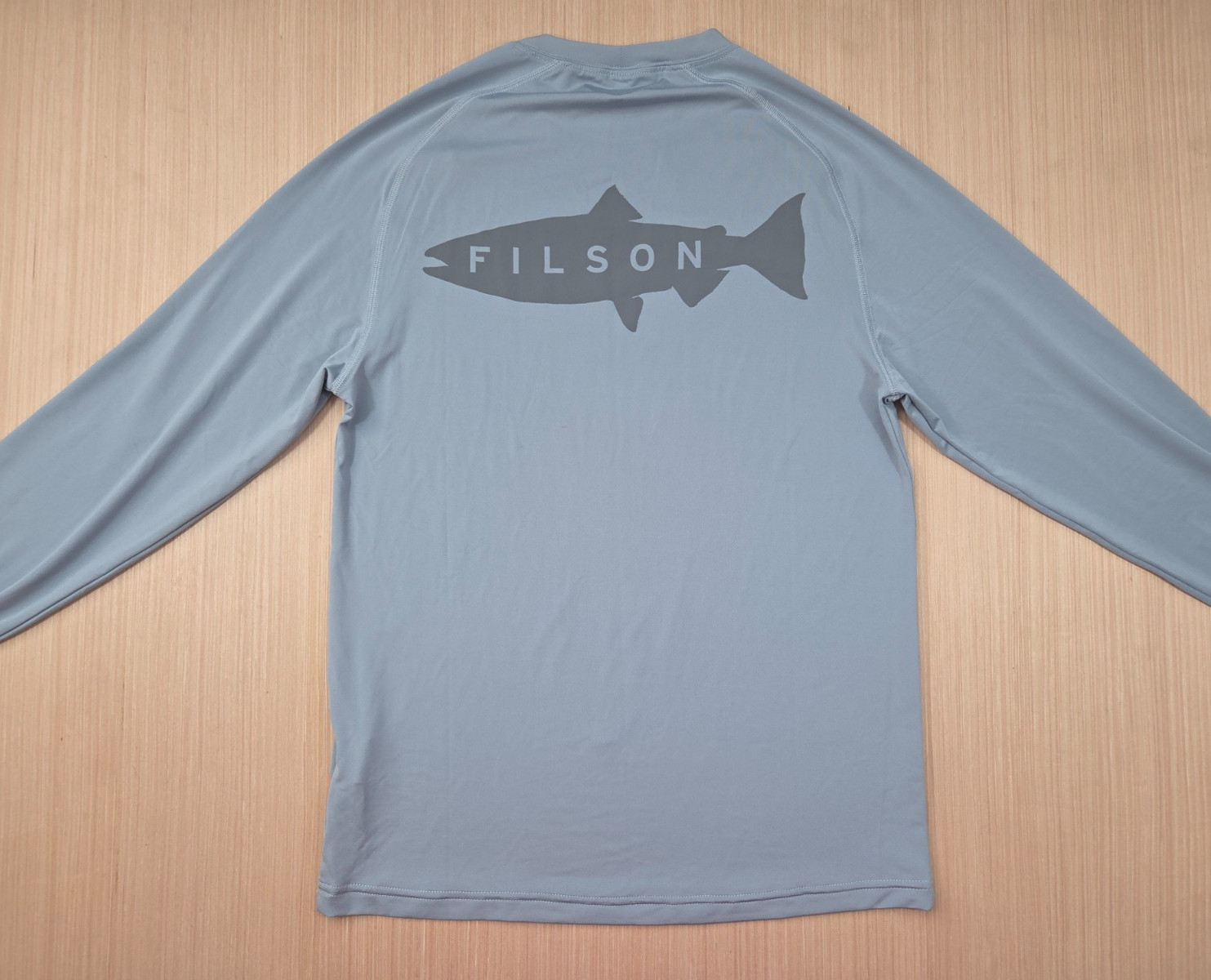 Filson Long Sleeve Barrier T-Shirt Size XS Graphic Performance Quick Dry Fishing gallery