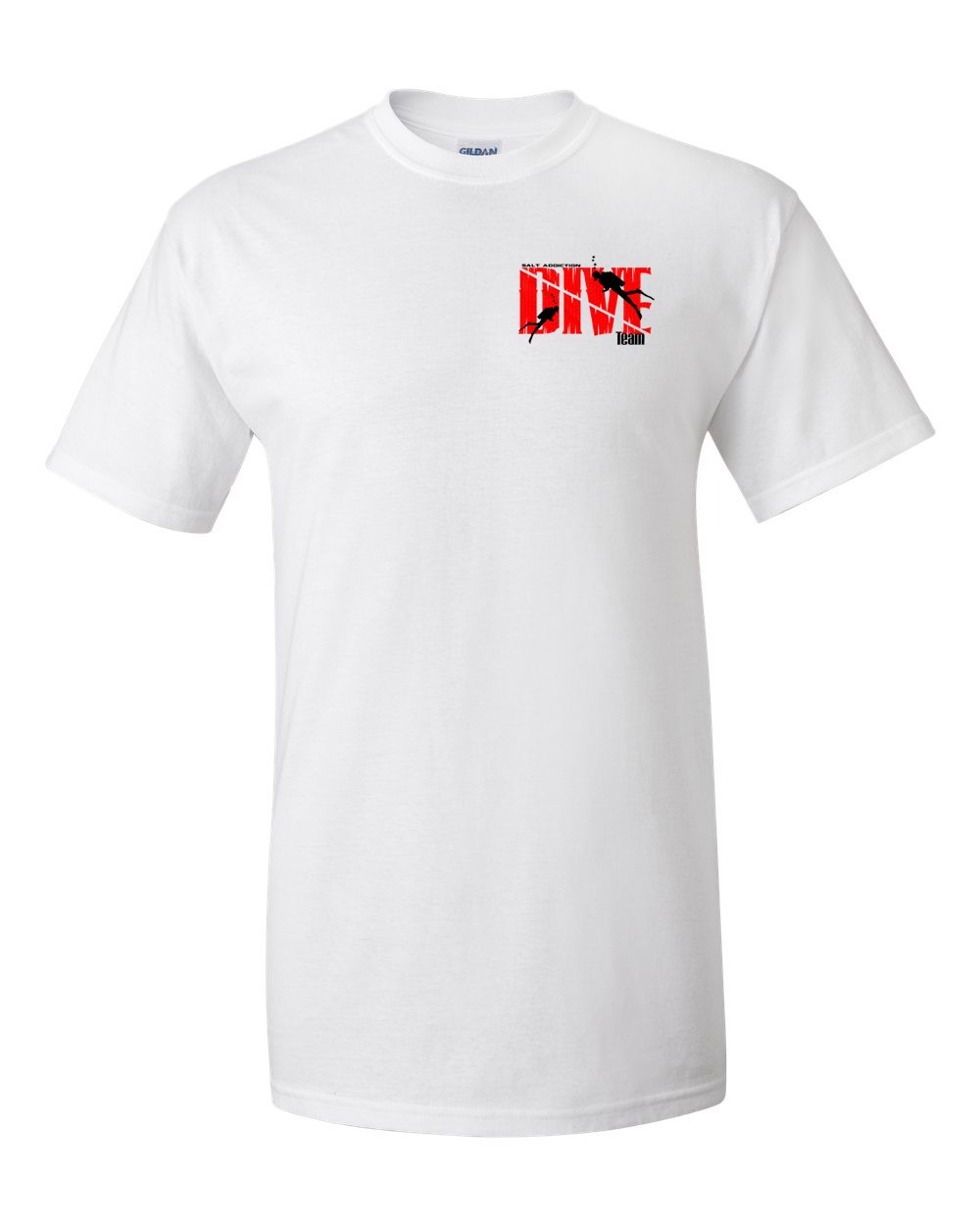 Salt Addiction scuba diving Short Sleeve T Shirt Ocean dive flag apparel gallery