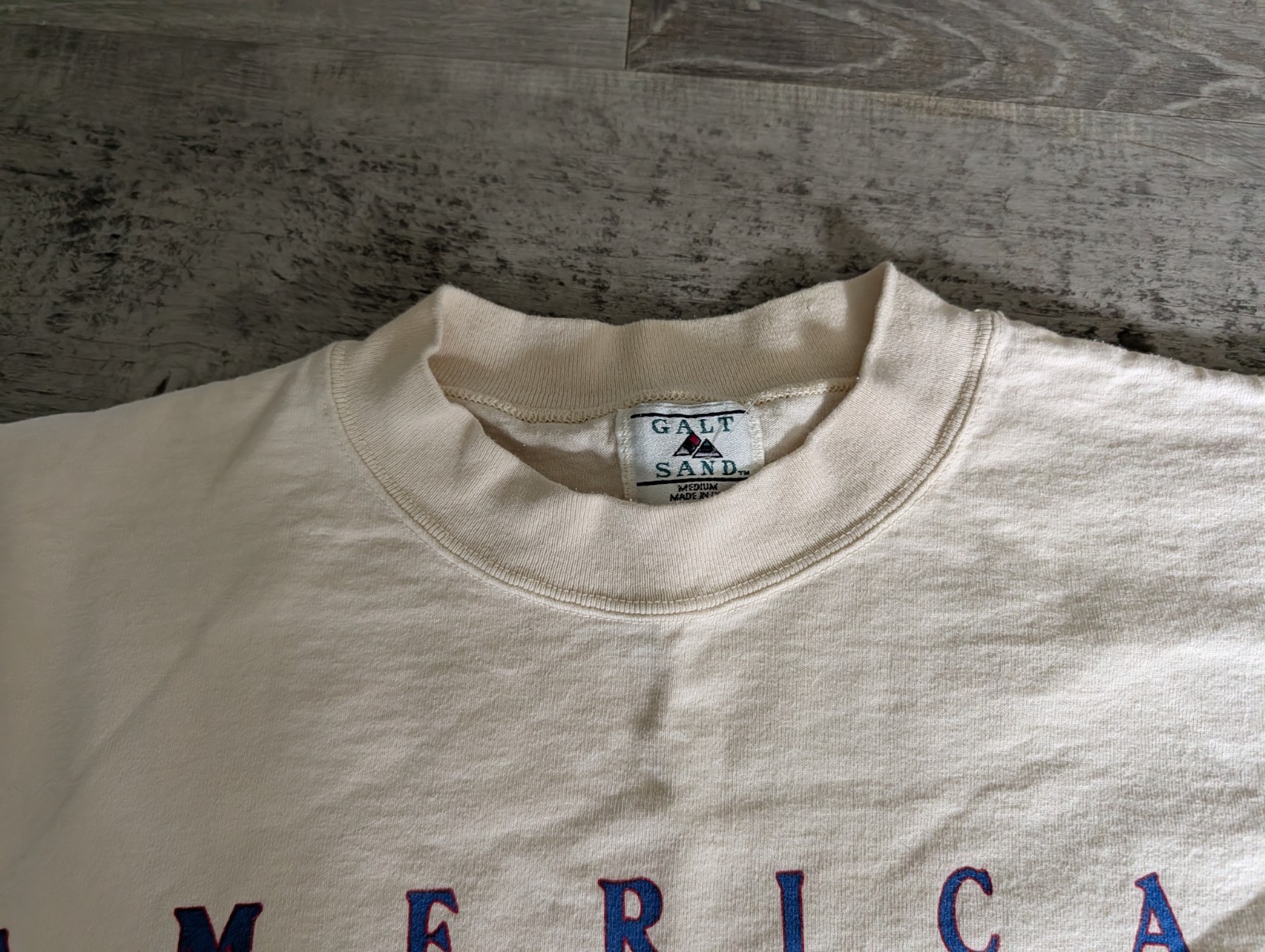 Vtg 90's Galt Sand American Naturalist Birdwatching Tee Shirt USA Made Size M gallery