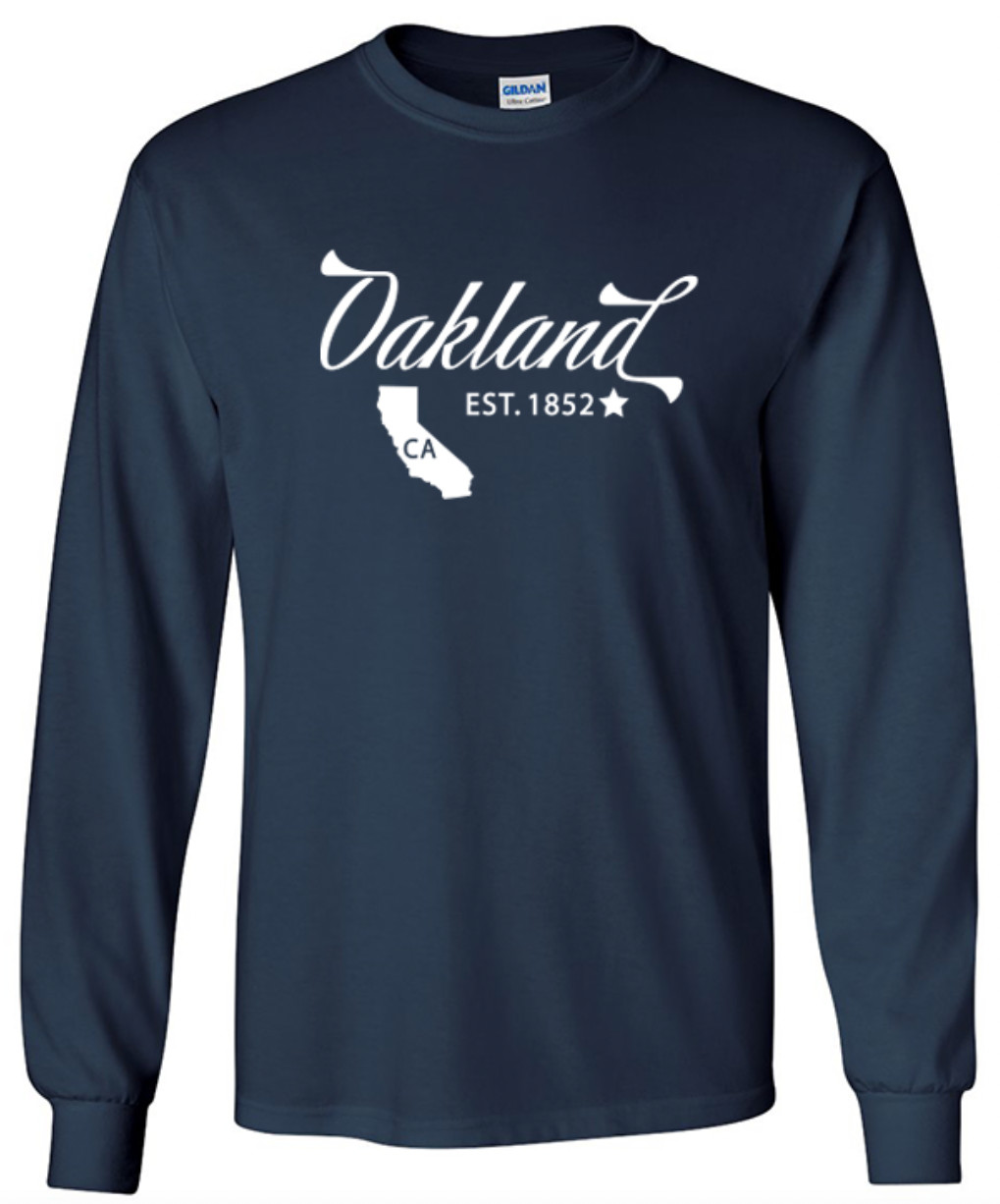 Oakland California State T-Shirt Graphic Tee Unisex Apparel Custom Text  gallery