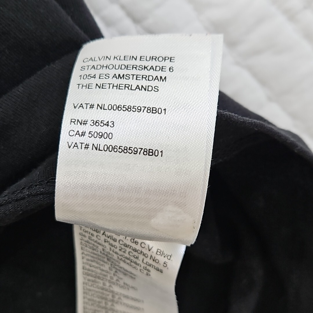 Calvin Klein Raglan Sleeve Button T-Shirt Men's Medium Black & White EUC LN gallery