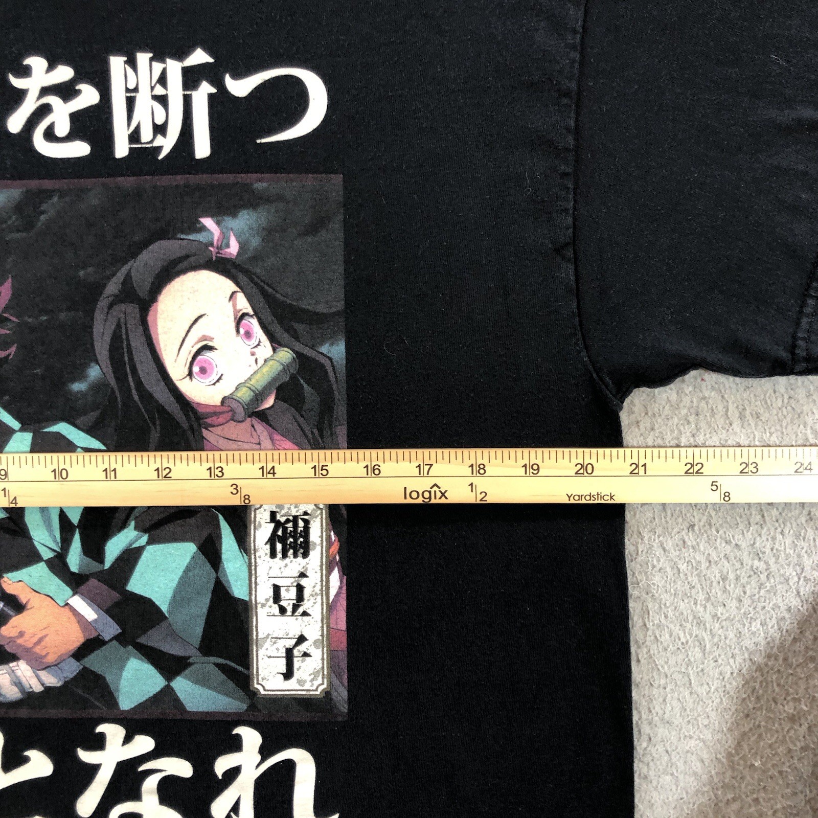 demon slayer t shirt Men’s L Black gallery
