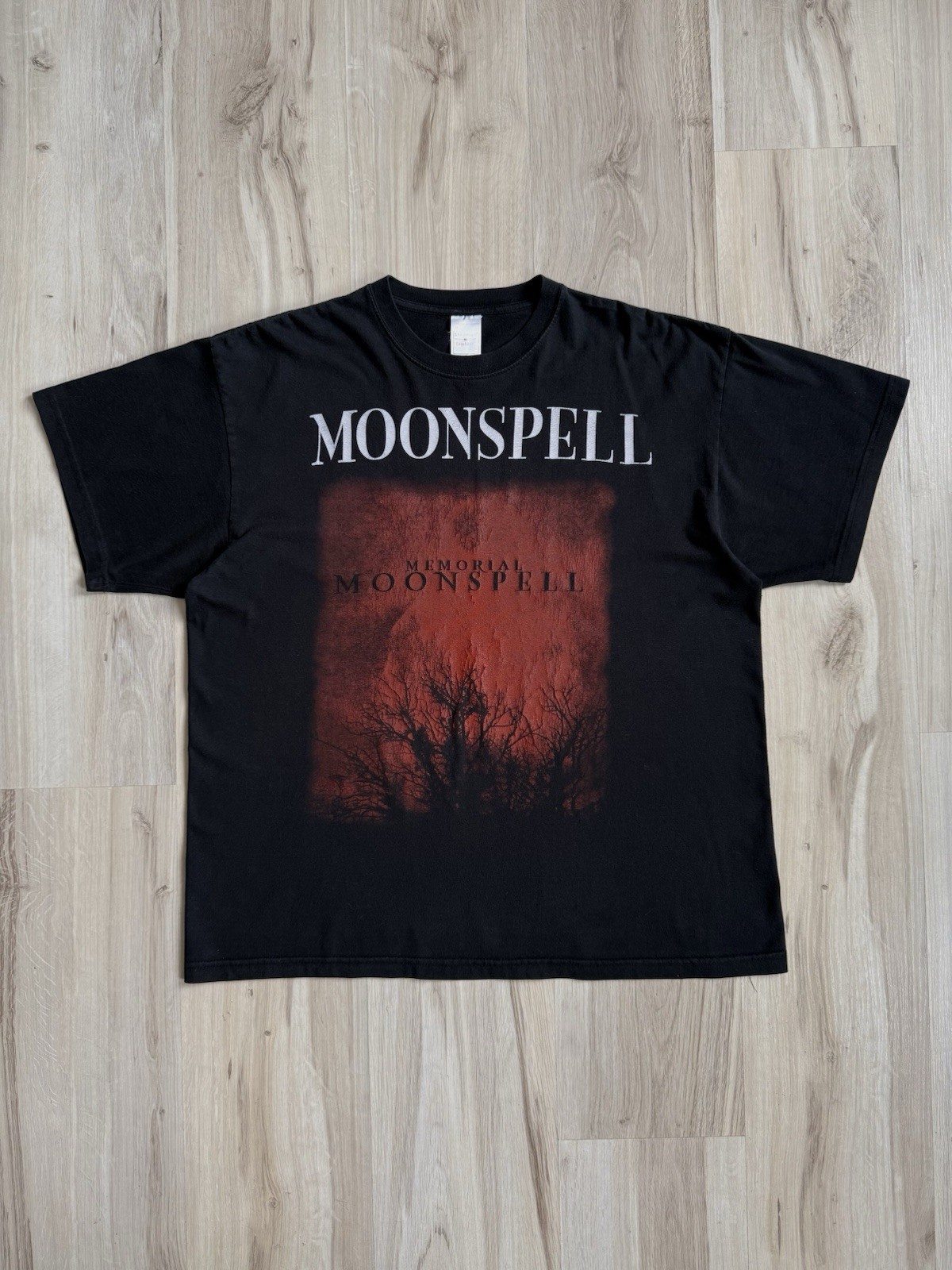Vintage Moonspell 2006 Memorial 00s gothic black metal band 2000s y2k t shirt XL gallery