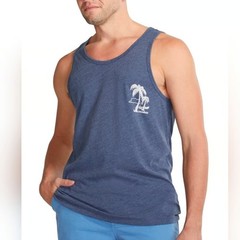 Chubbies Men’s S Blue The Relaxer Weekend Has Arrived Graphic Tank Top K24-17