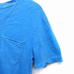 JOURNAL STANDARD relume Vneck Tshirt Cut and Sew Short Sleeve Pattern Cotton M