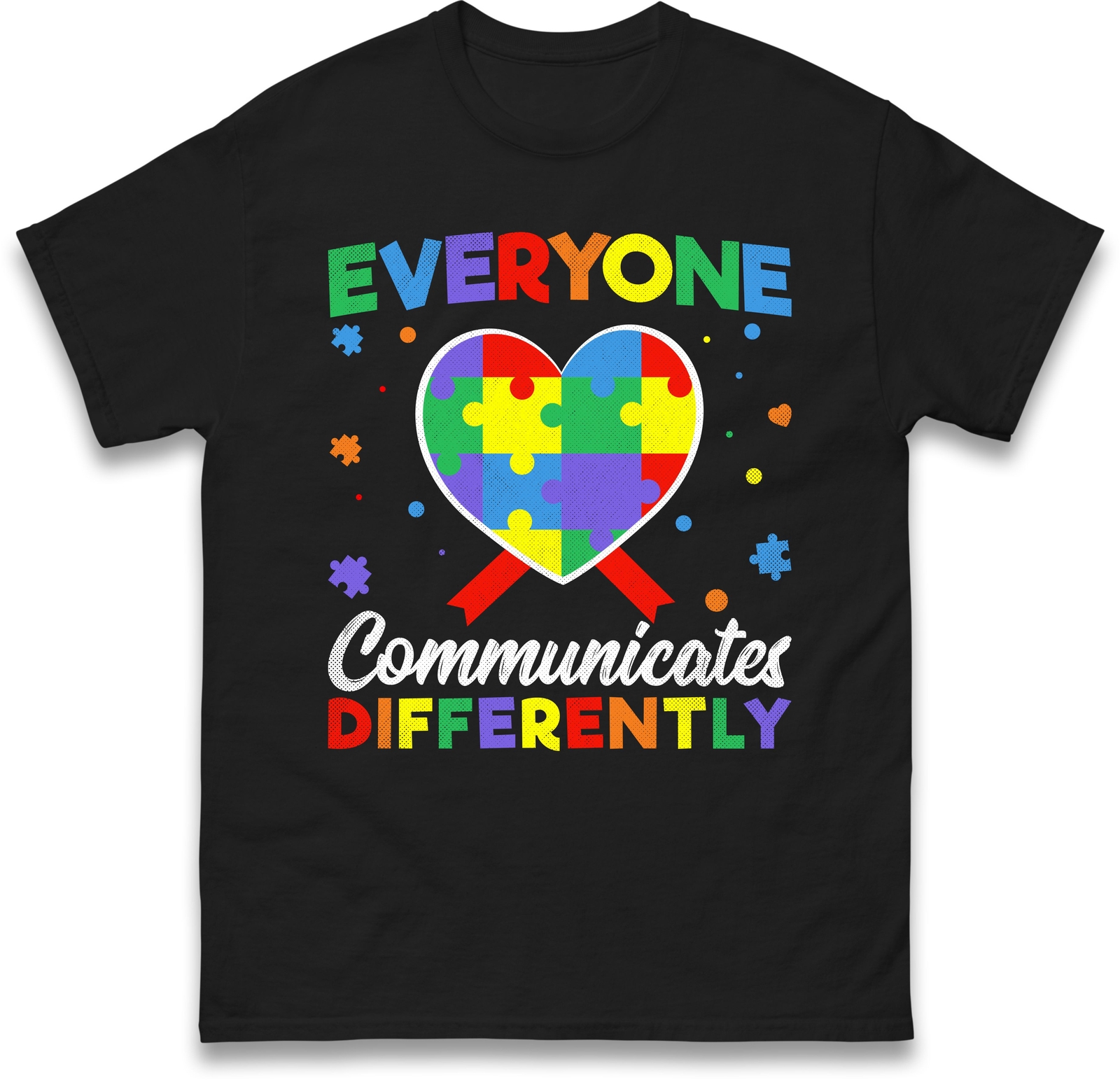Everyone Communicate Differently Autism Awareness Tee,Autism Understand,Autistic gallery