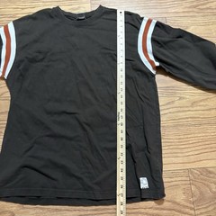 Y2K 2000s Old Navy Brown Orange Long Sleeved Shirt Men’s Large Grunge Skater