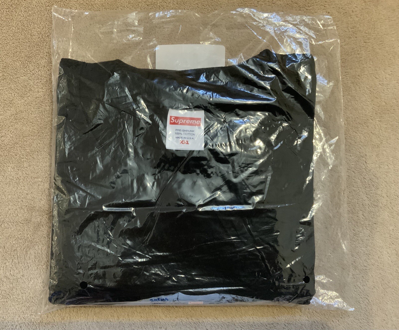Supreme 30th Anniversary First Tee T Shirt Black XXL SS24 gallery