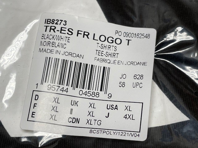 ADIDAS - Men's Train Essentials Feelready Logo Training Tee - XL *NEW with TAGS gallery