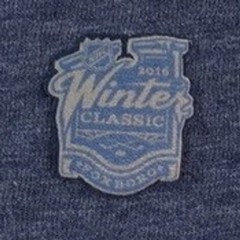 Salute Levelwear Winter Classic 2016 Henley Shirt Mens Medium Bruins Canadiens