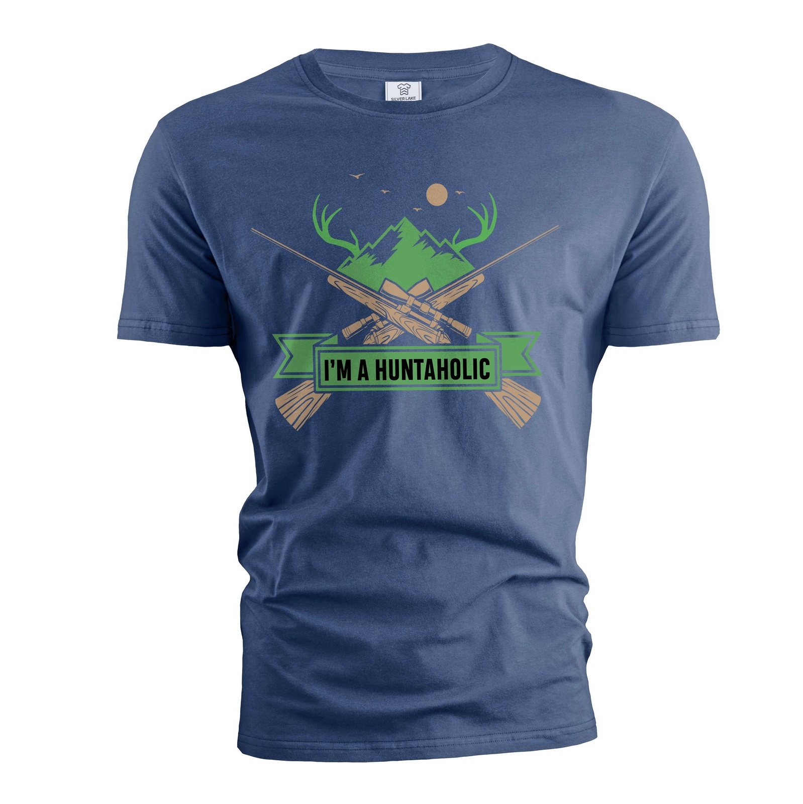 Men's Funny huntaholic Tshirt Hunting funny shirts Hunting birthday tee gallery