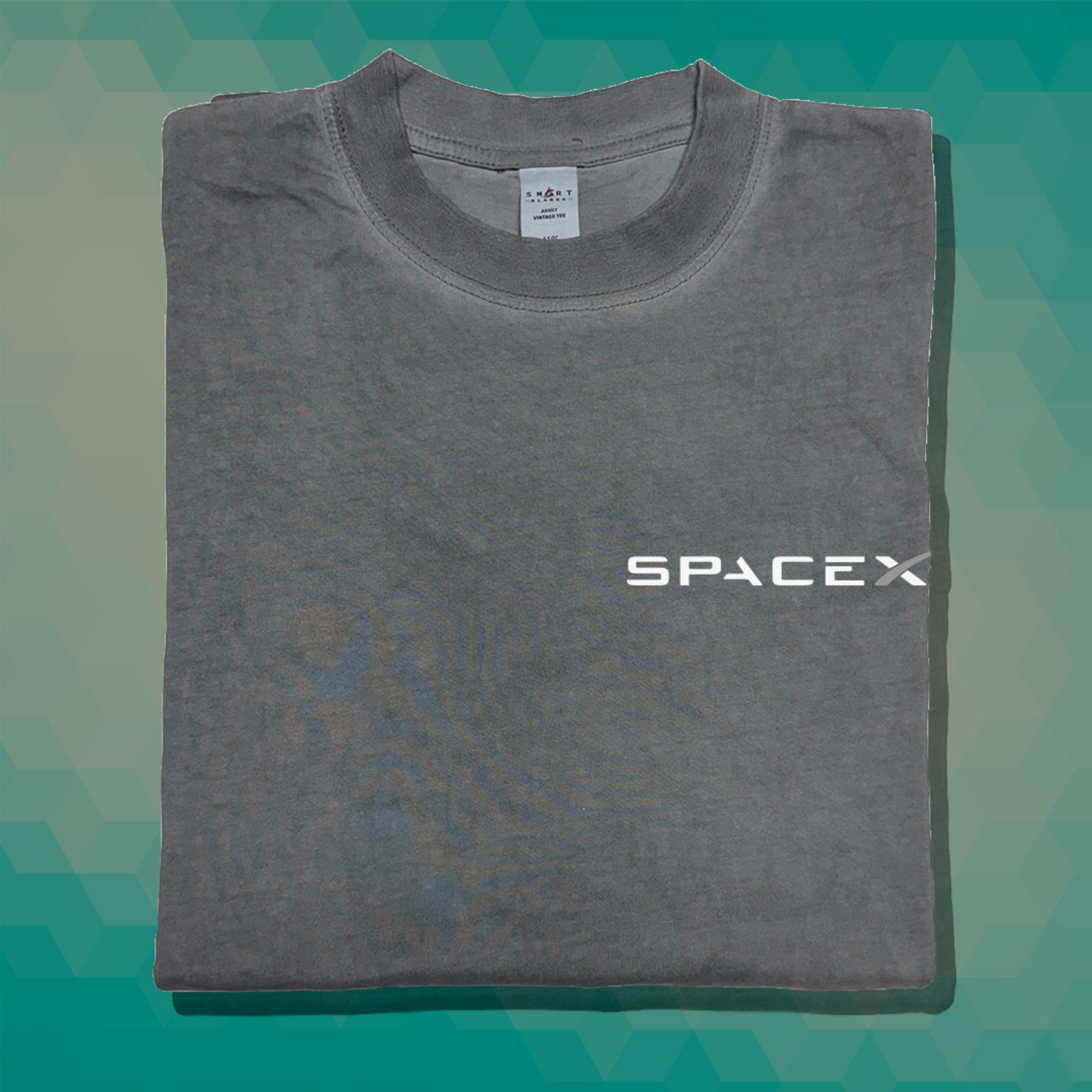 SpaceX Front and Back Print Shirt NASA Elon Musk Tesla Space X StarShip BFR gallery