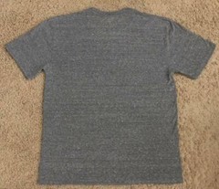 Minnesota 10,000 Lakes Fish Trees Blue 84 Men’s Gray T-Shirt Size Large