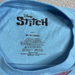 Disney Lilo & Stitch I’d Rather Not Blue Graphic T-Shirt Size Medium