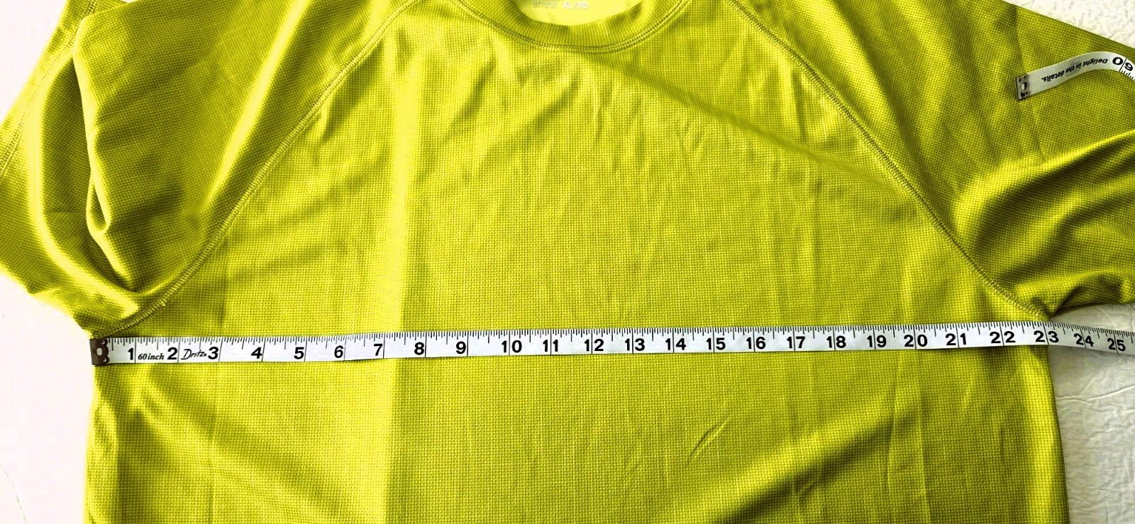 ZeroXposur Men's Lime Green Poly UPF 50+ Short Sleeve Round Neck T-Shirt Size XL gallery