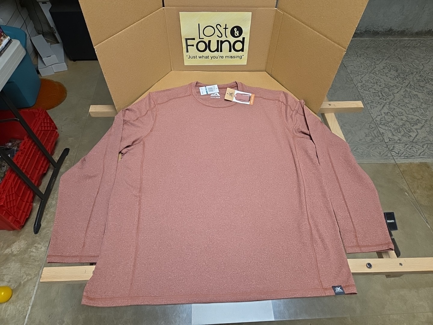 Zeroxposur Brushed Fleece Stretch Layering Shirt Henna Mlng Size 2XL NWT SOFT