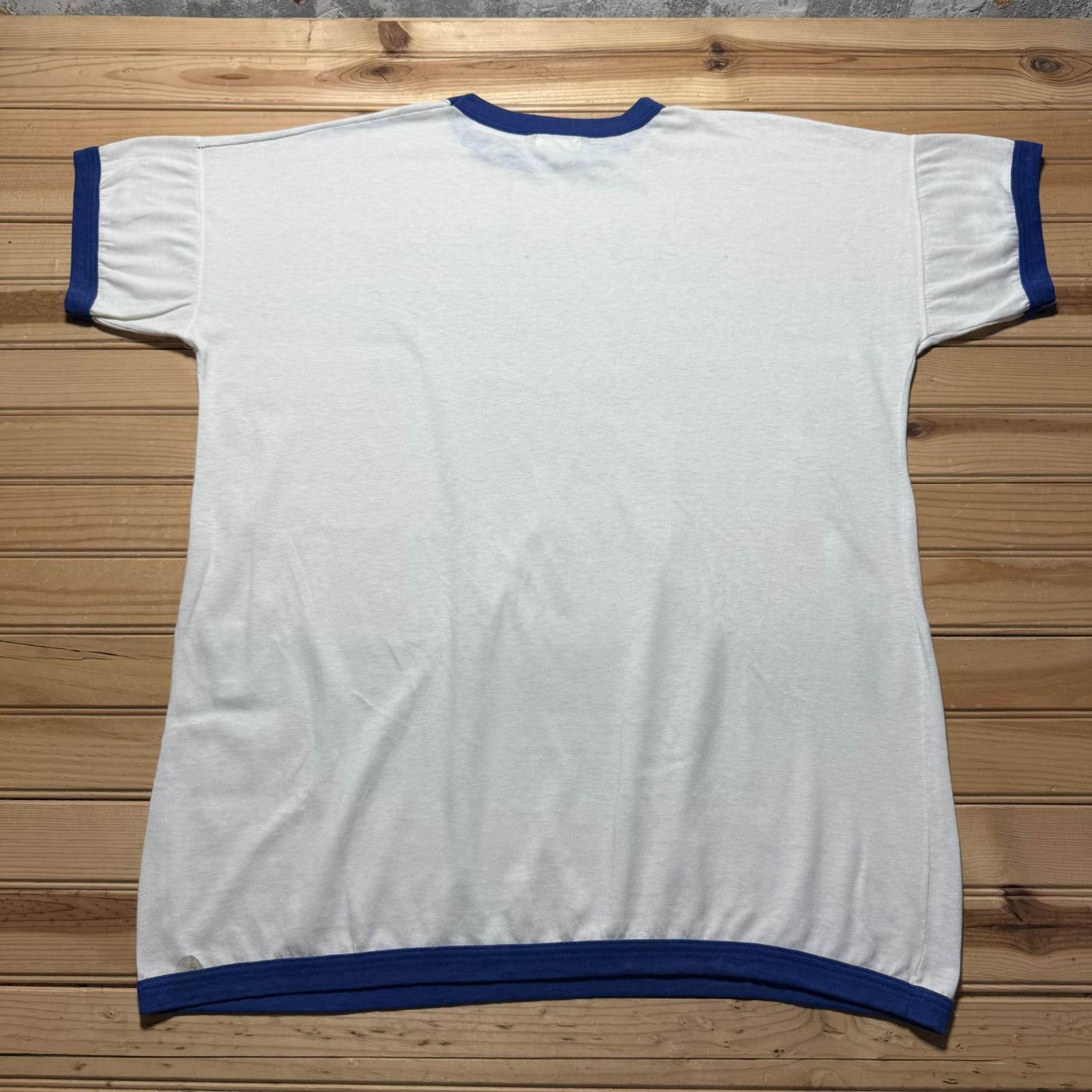 Vintage 80s Coca-Cola Coke Star Winged Logo Crewneck Ringer T-Shirt One Size gallery