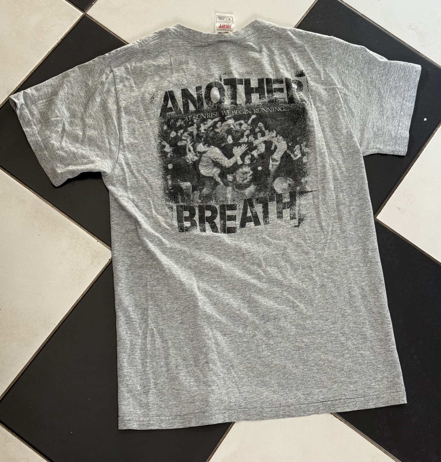 VINTAGE Another Breath Hardcore Band Shirt Mens S Made in USA RARE!! gallery
