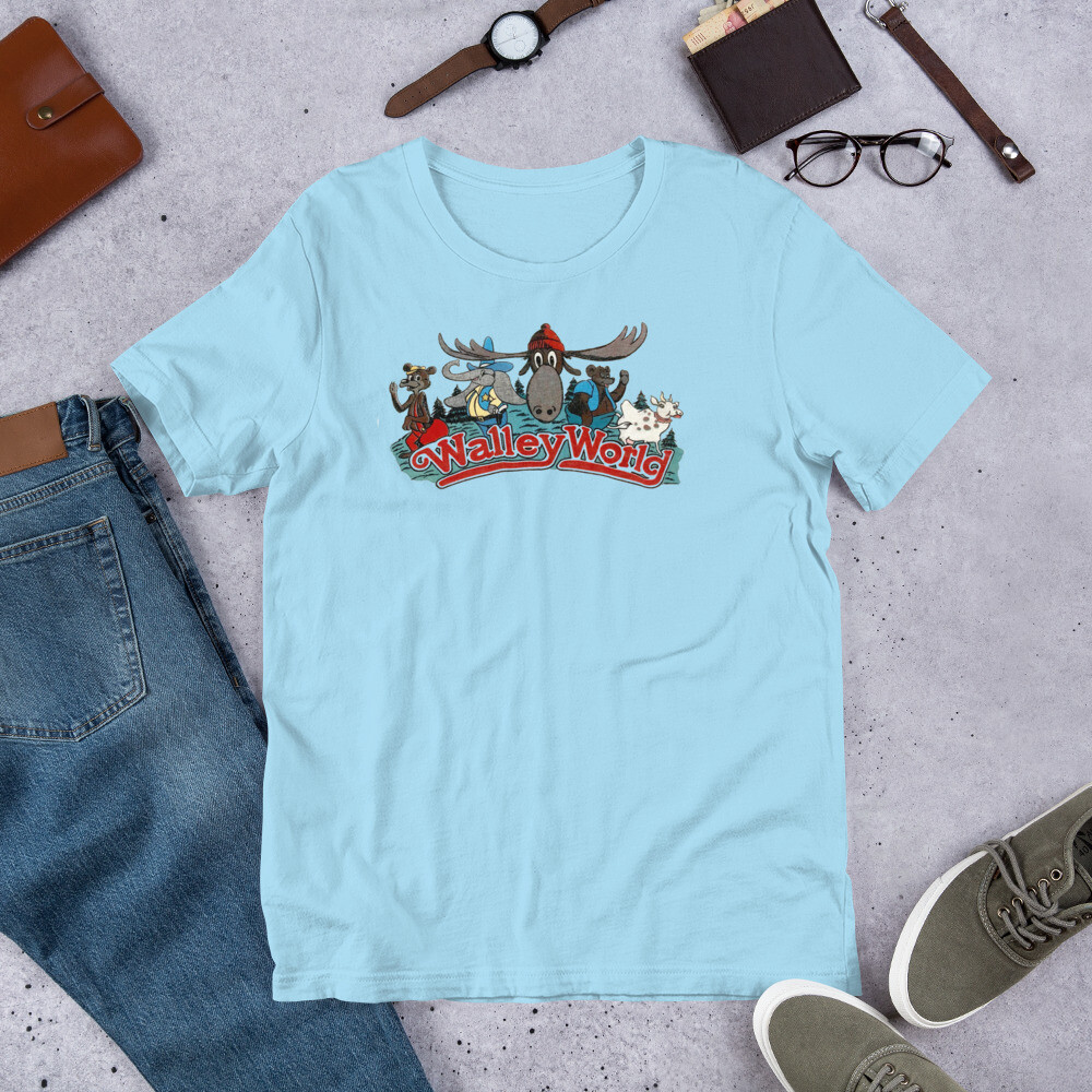 WALLEY WORLD - Blue "Chevy" T-Shirt 80's Comedy Griswold Movies Vacation gallery