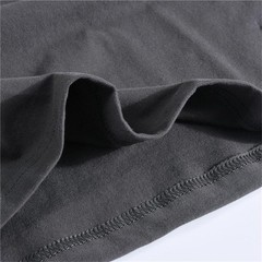 100% Cotton Long Sleeve T Shirt for Men Solid Spring Casual Mens T-shirts High