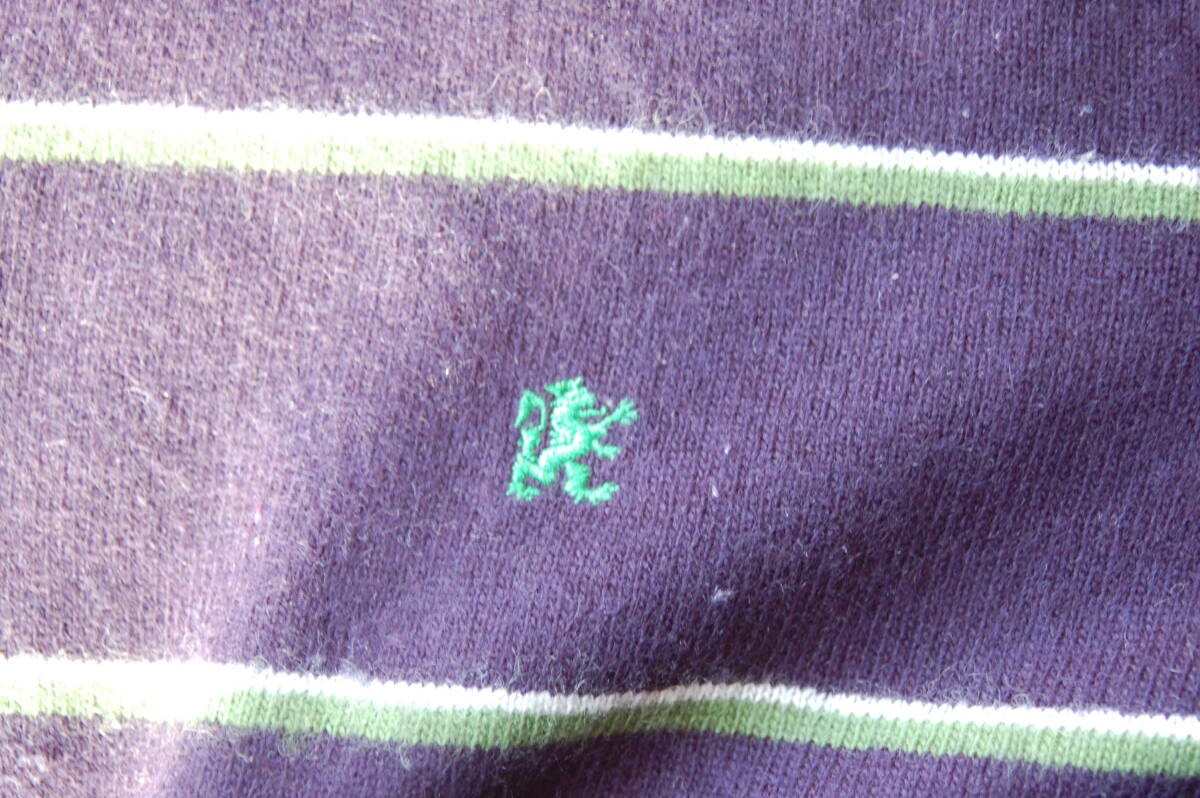 R.NEWBOLD Men's Cashmere Blend V-Neck Sweater Excellent Japan gallery