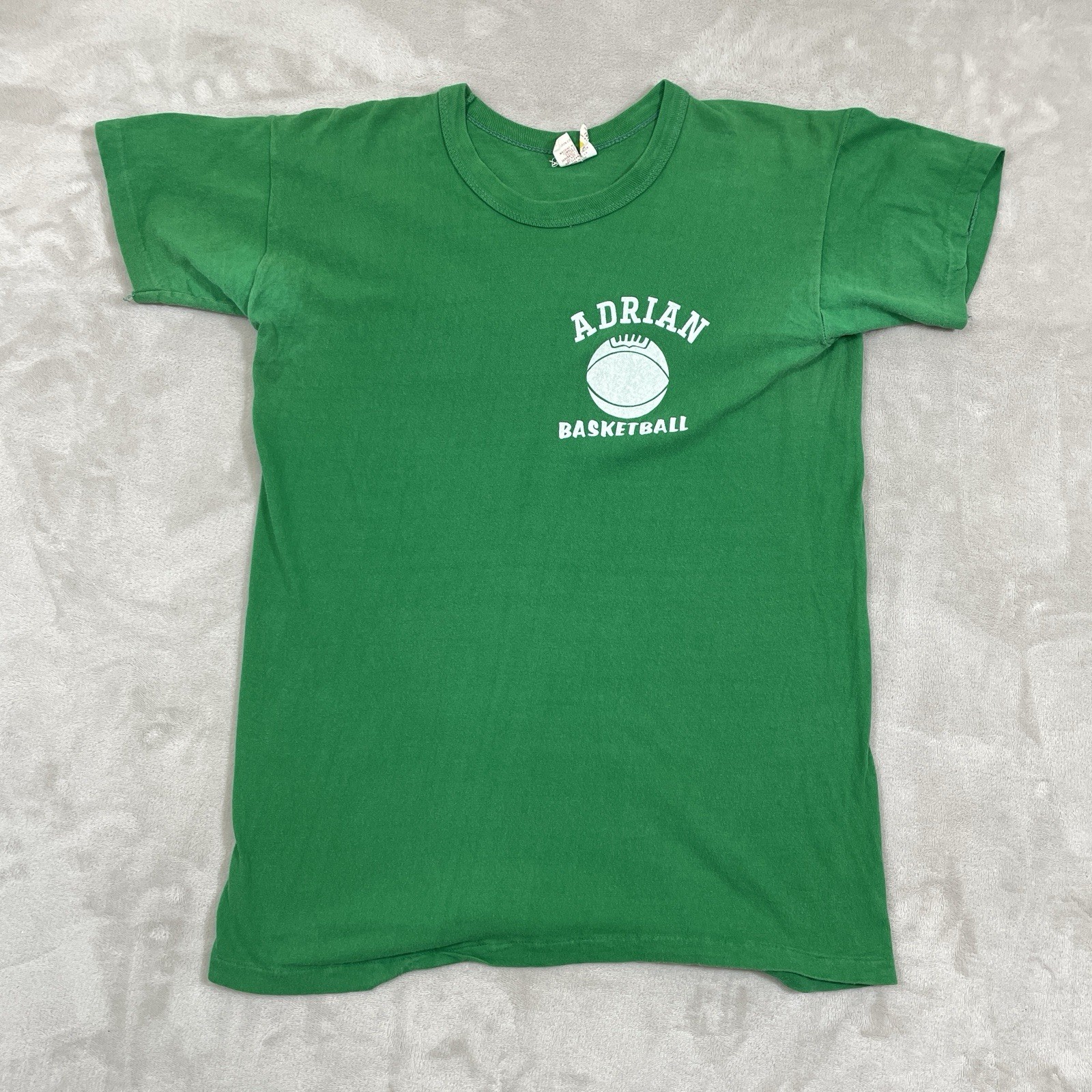 VTG 70s Gold Tag Russell Athletic Tshirt 100% Cotton MENS SMALL (tag L, Shrunk) gallery
