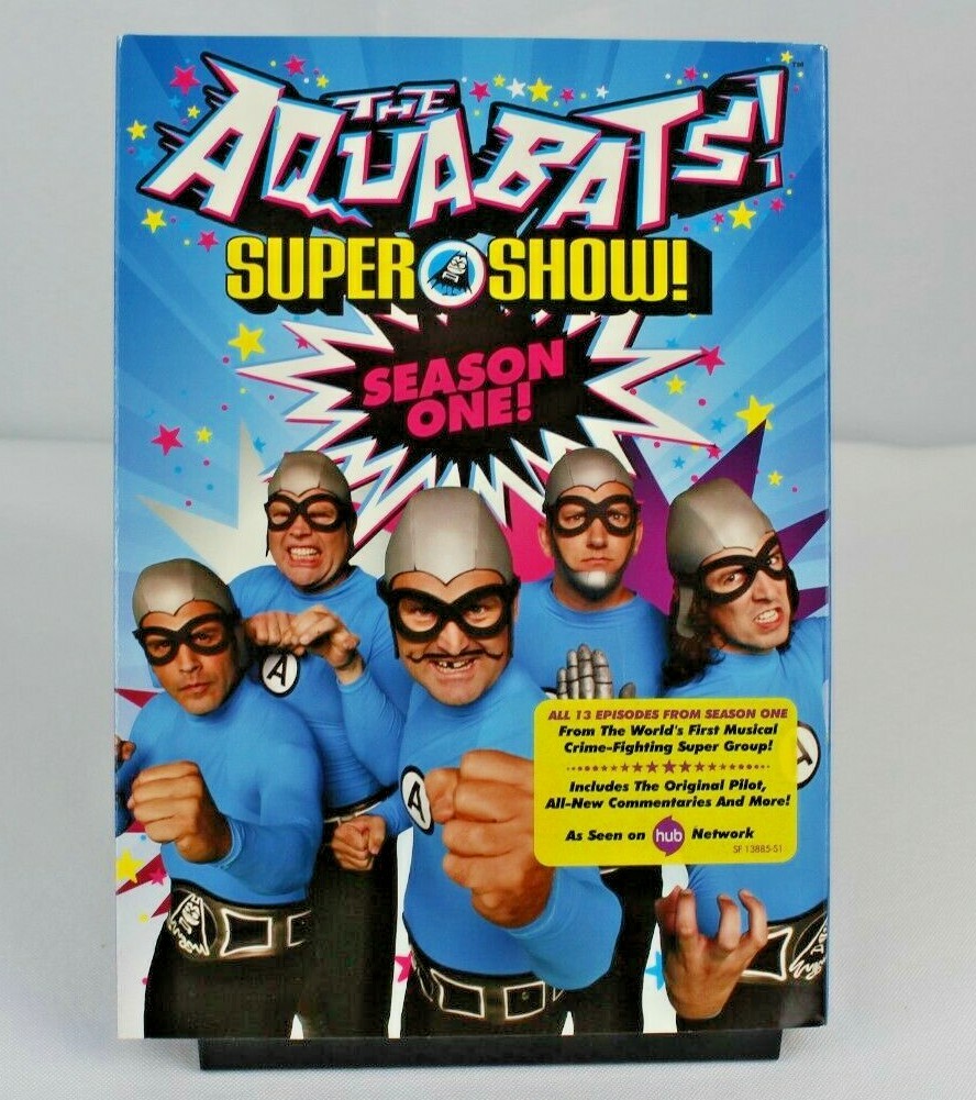THE AQUABATS SUPER SHOW SEASON 1 DVD [NEW SEALED] (13 EPISODES) RARE