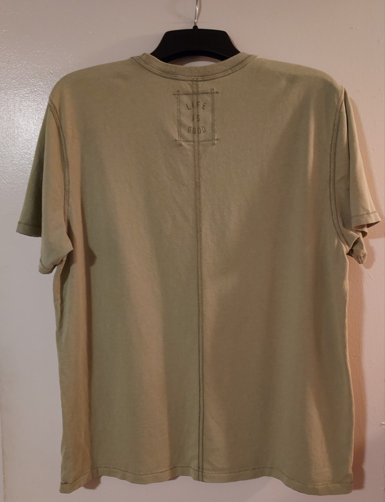 Life Is Good Semi-Fitted Top Notch Men's Large T-shirt Adventure Outdoorsy gallery