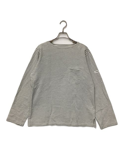Engineered Garments Pocket cut-and-sew Gray x White