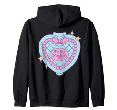 Quilted Heart Cover Zip Hoodie