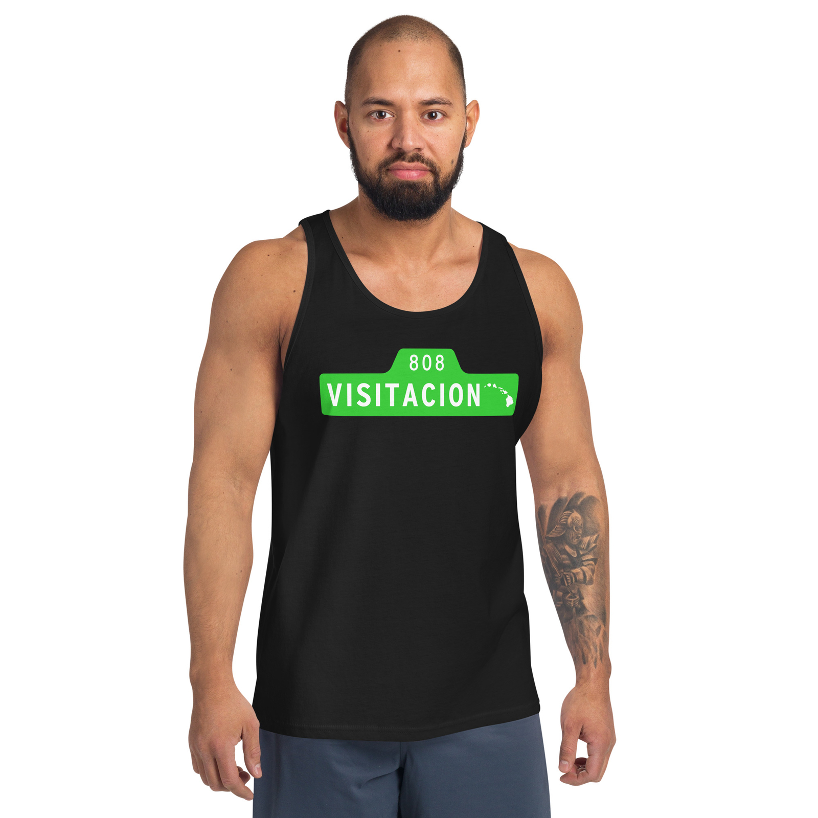 Visitacion Hawaii 808 - Unisex Tank Top - Bella + Canvas 3480 gallery