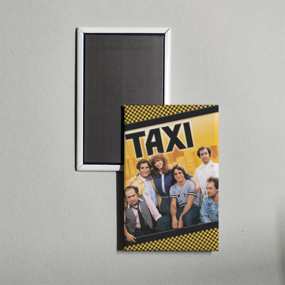 Taxi Mini TV Show Poster Fridge Locker Magnet