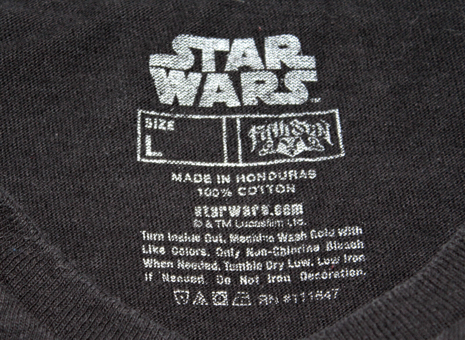 Star Wars Darth Vader Diamond Playing Card Official Black T-Shirt Large gallery