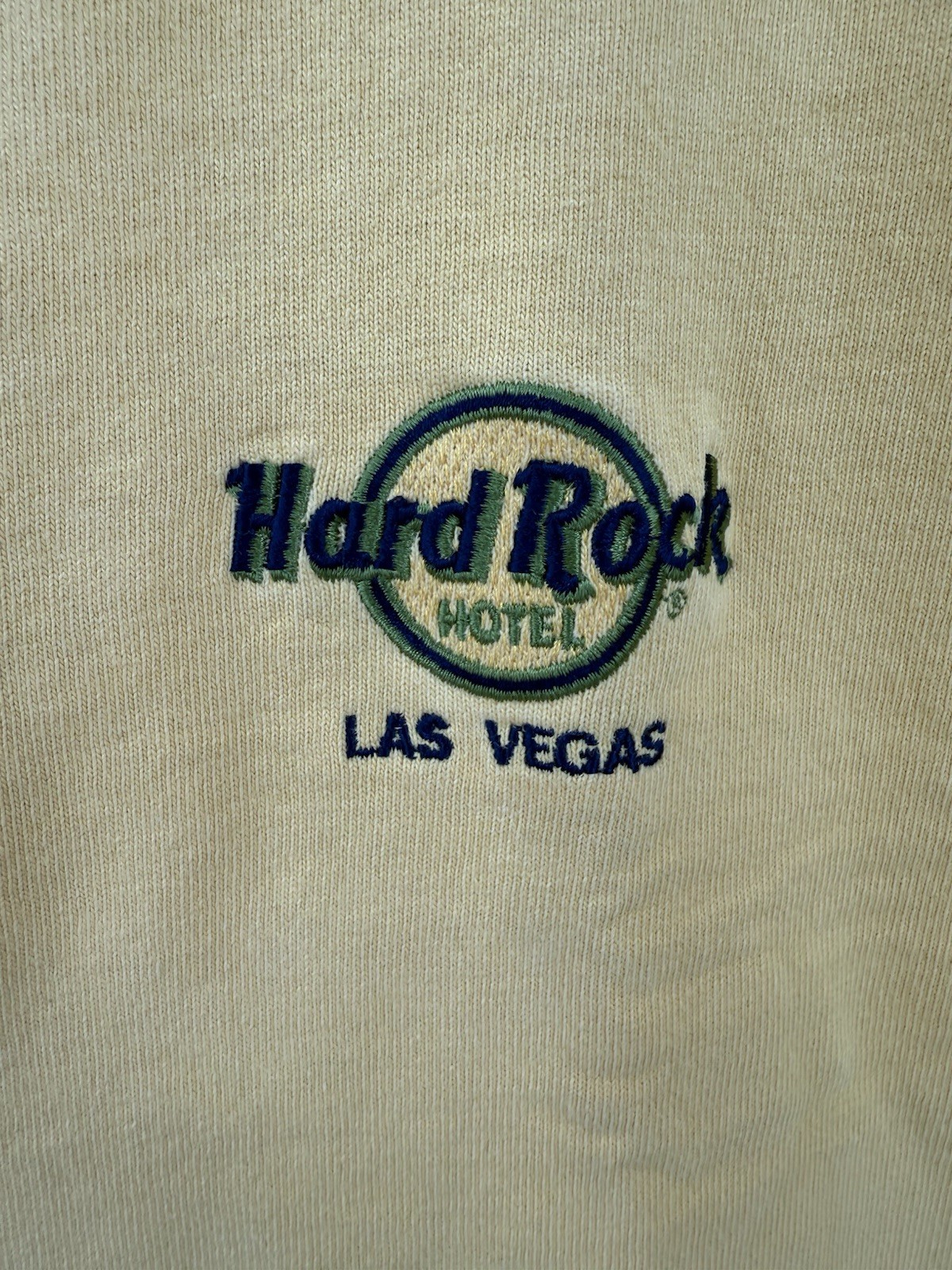 Vintage Hard Rock Cafe T-Shirt Men’s Medium Yellow Las Vegas Made In USA 90s Y2K gallery