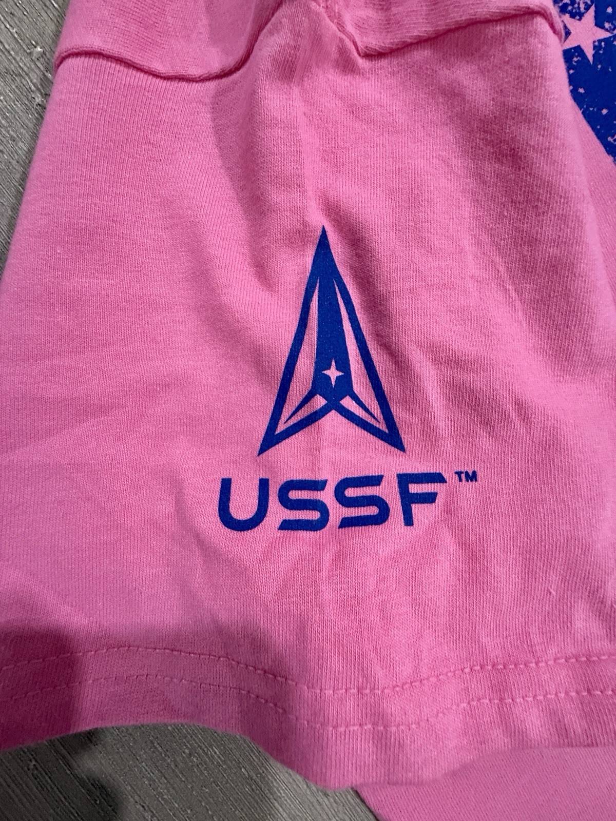 United States Space Force USSF “ALWAYS ABOVE” Pink T-Shirt -Size M / Medium NWT gallery