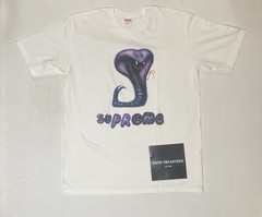 Brand New Supreme Snake Tee White MEDIUM/LARGE 2021 *RARE* – HYPETREASURES