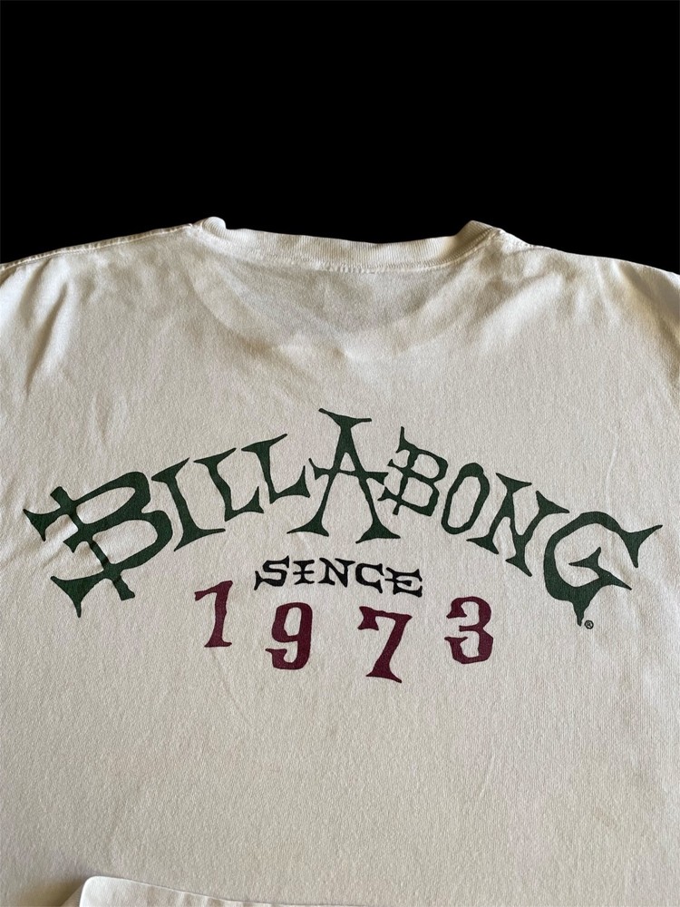 Vintage 90s Billabong Surf Australia T-Shirt Size L Made in USA Single Stitch