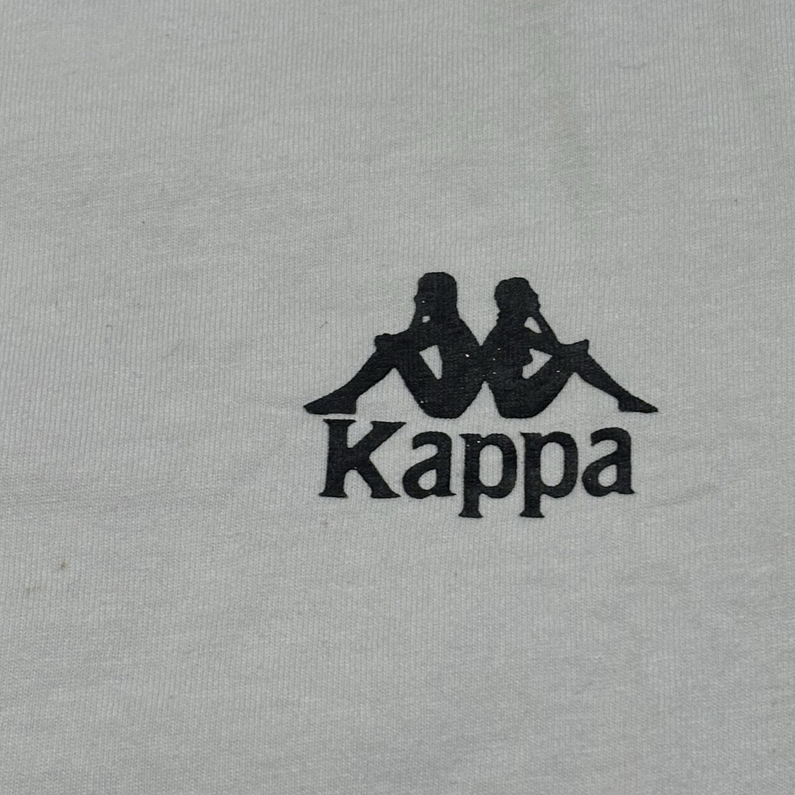 KAPPA 222 BANDA COEN Short Sleeve Graphic White T-Shirt Men’s Sz M gallery