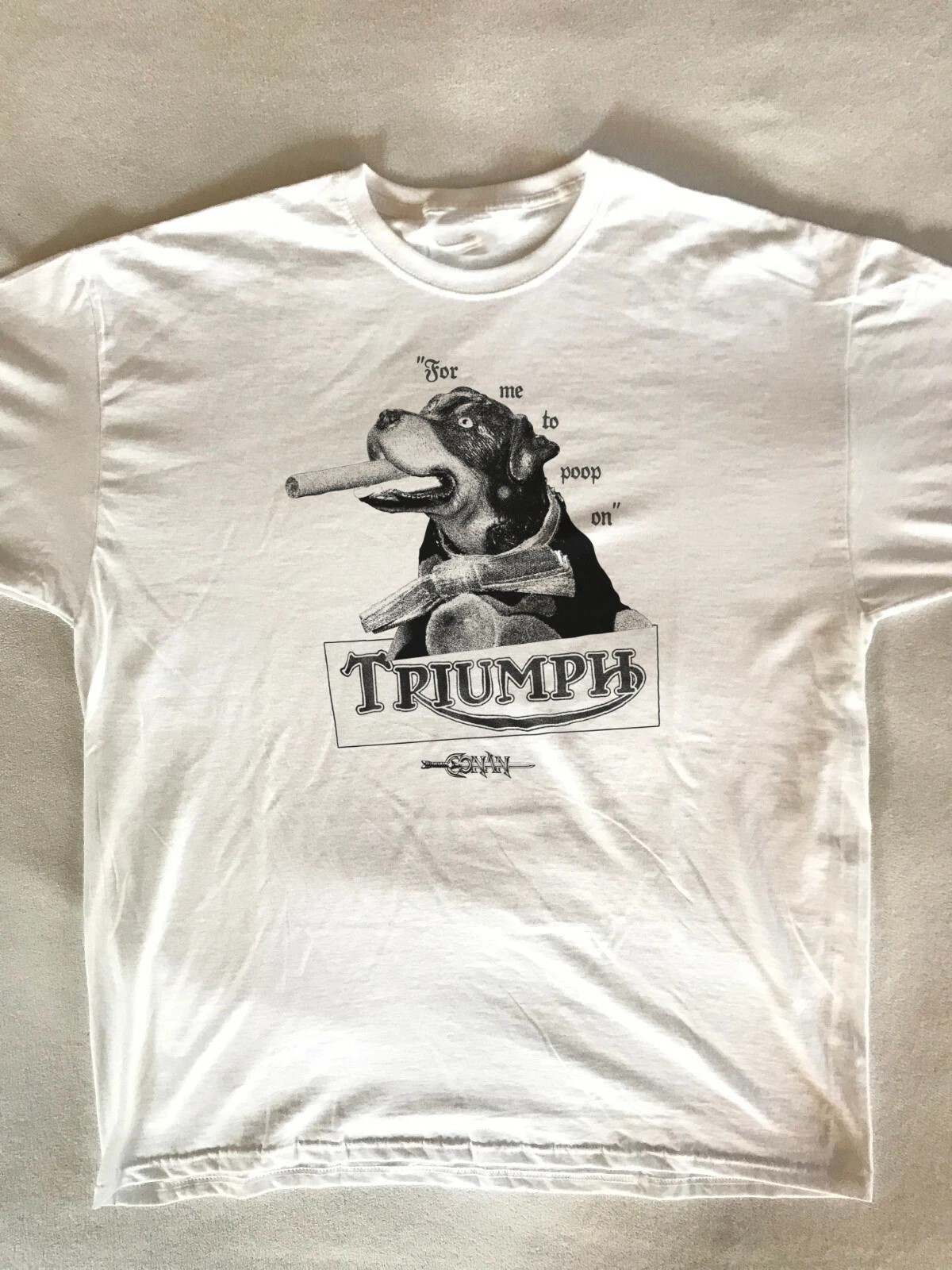 The Insult Comic Dog Conan O'Brien Funny 90s TV Comedy White T Shirt HOT ITEM gallery