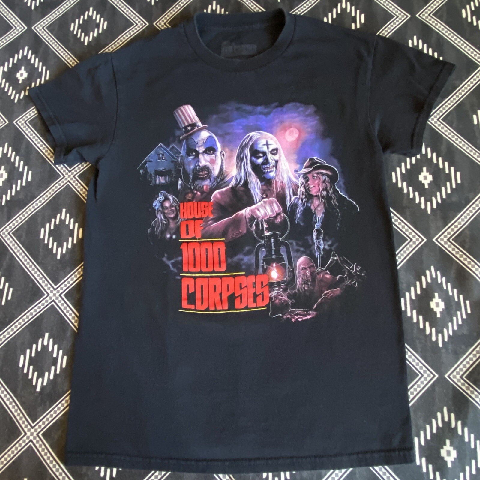 HOUSE OF 1000 CORPSES Licensed Horror T-Shirt. SMALL (NV) FRIGHT RAGS Preowned gallery