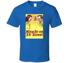 Miracle On 34th Street Tee Classic Holiday Film T Shirt