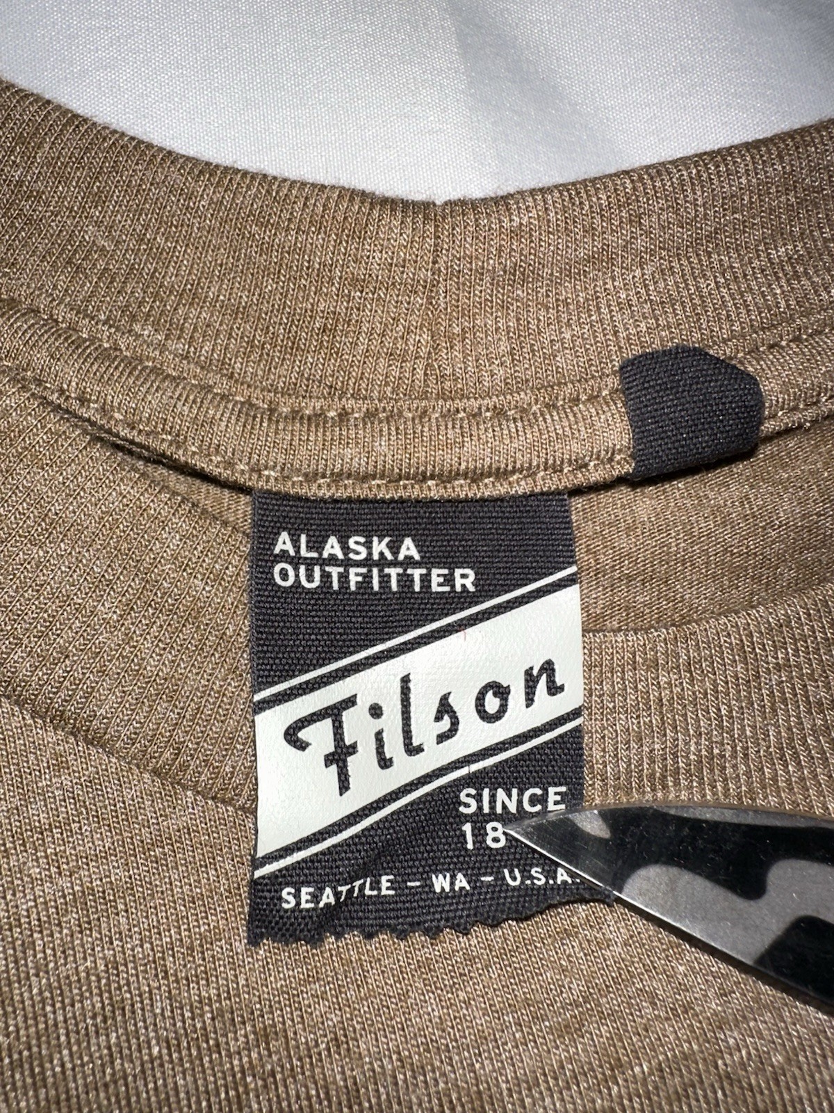 Filson T Shirt Mens Medium Outdoor Alaska Outfitter Short Sleeve Graphic Tee gallery