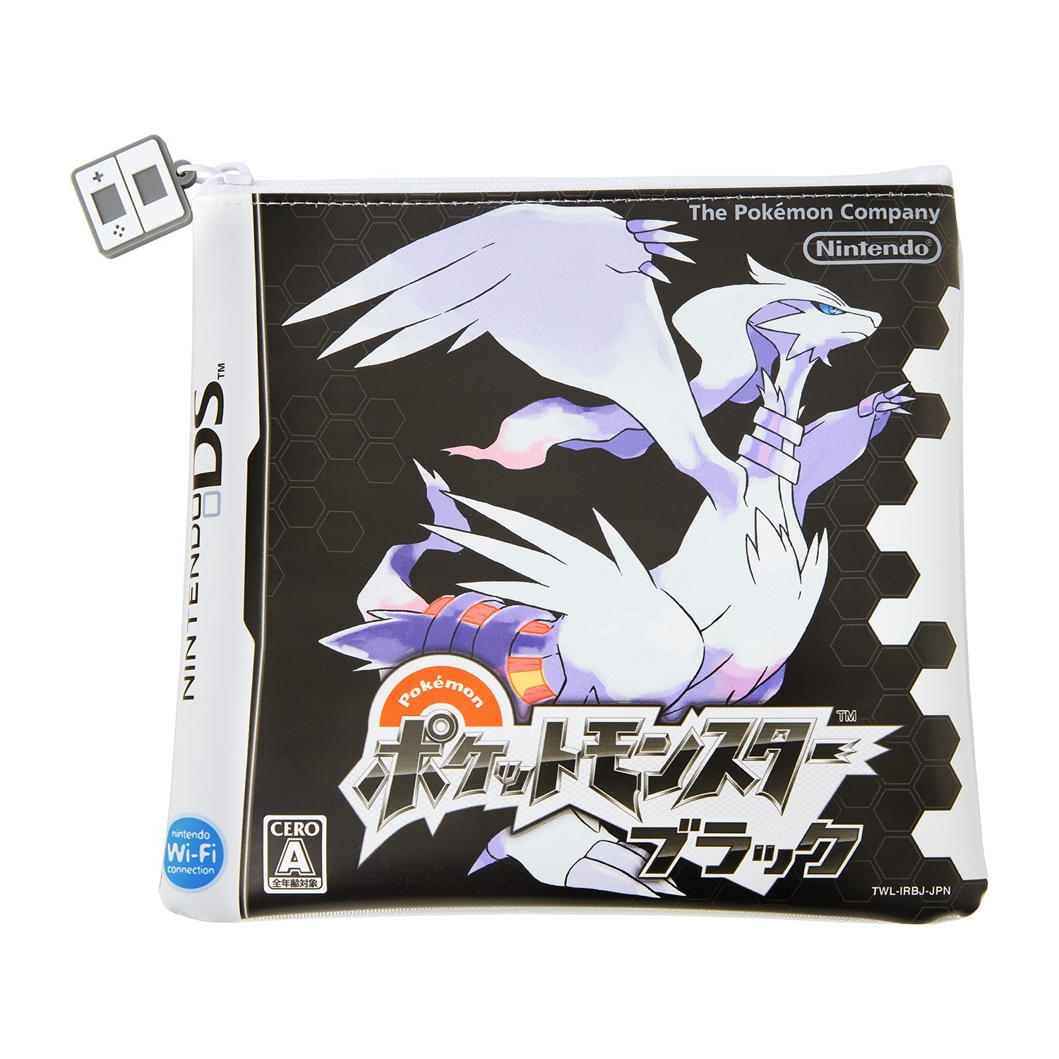 Pokemon Center T-Shirt & Pouch Set Black Version DS Official Japan M/L NEW PSL gallery