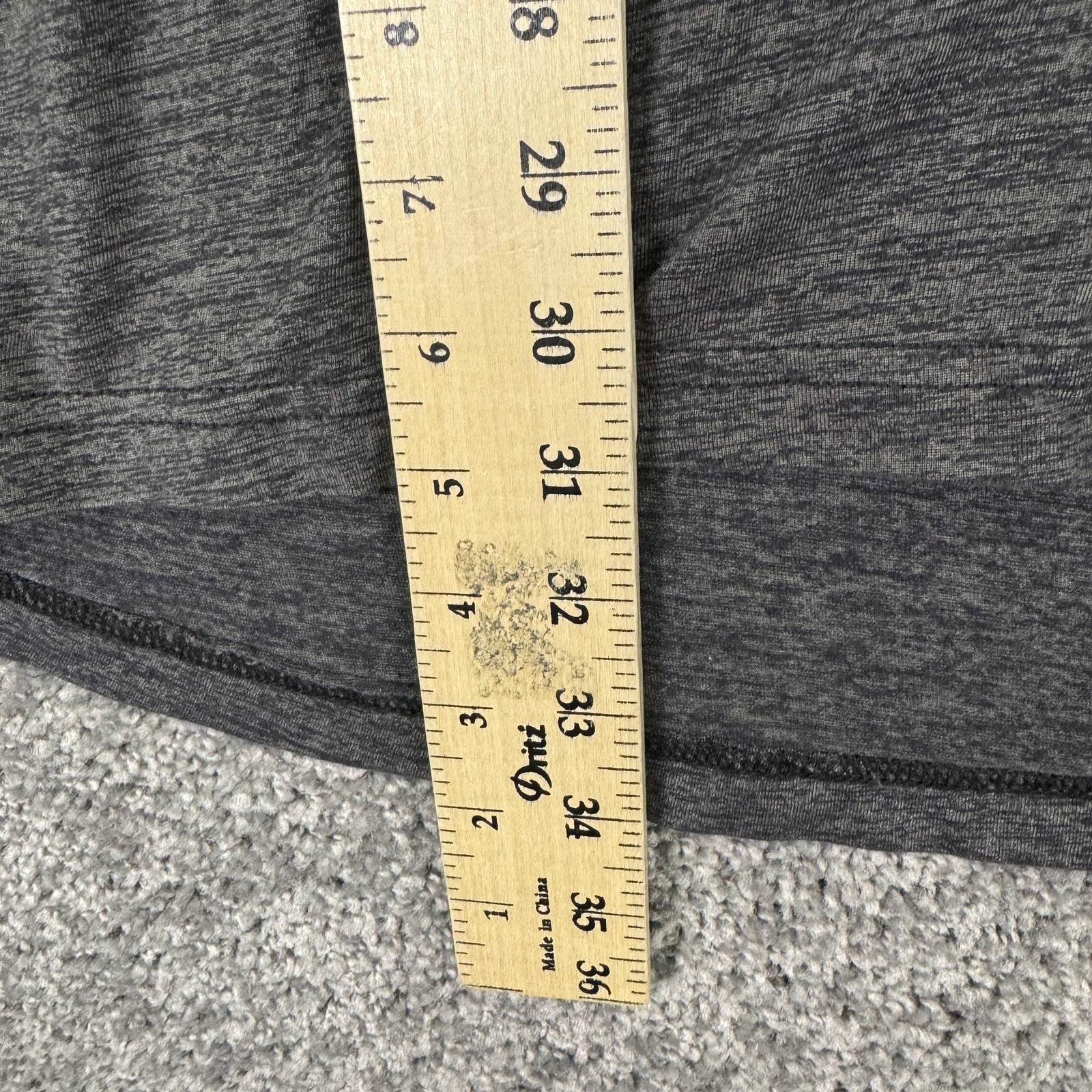 American Fighter Shirt Mens 2XL Gray Athletics Graphic Tee Side Zipper Casual gallery
