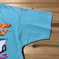 Vintage 1992 Spring Cling XIV Chrome & Custom Houston Texas T-Shirt USA – Large