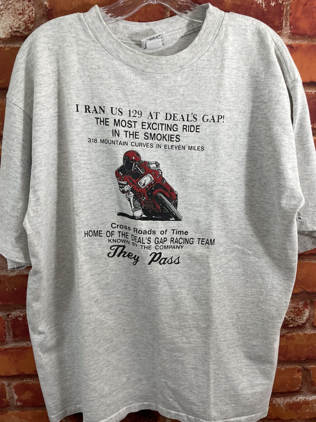 Deals Gap Sport Bike Racing Vintage Made USA Wolfe gallery