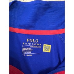 Polo Ralph Lauren Performance Jersey Quarter Zip Pullover Mens Size Large Blue