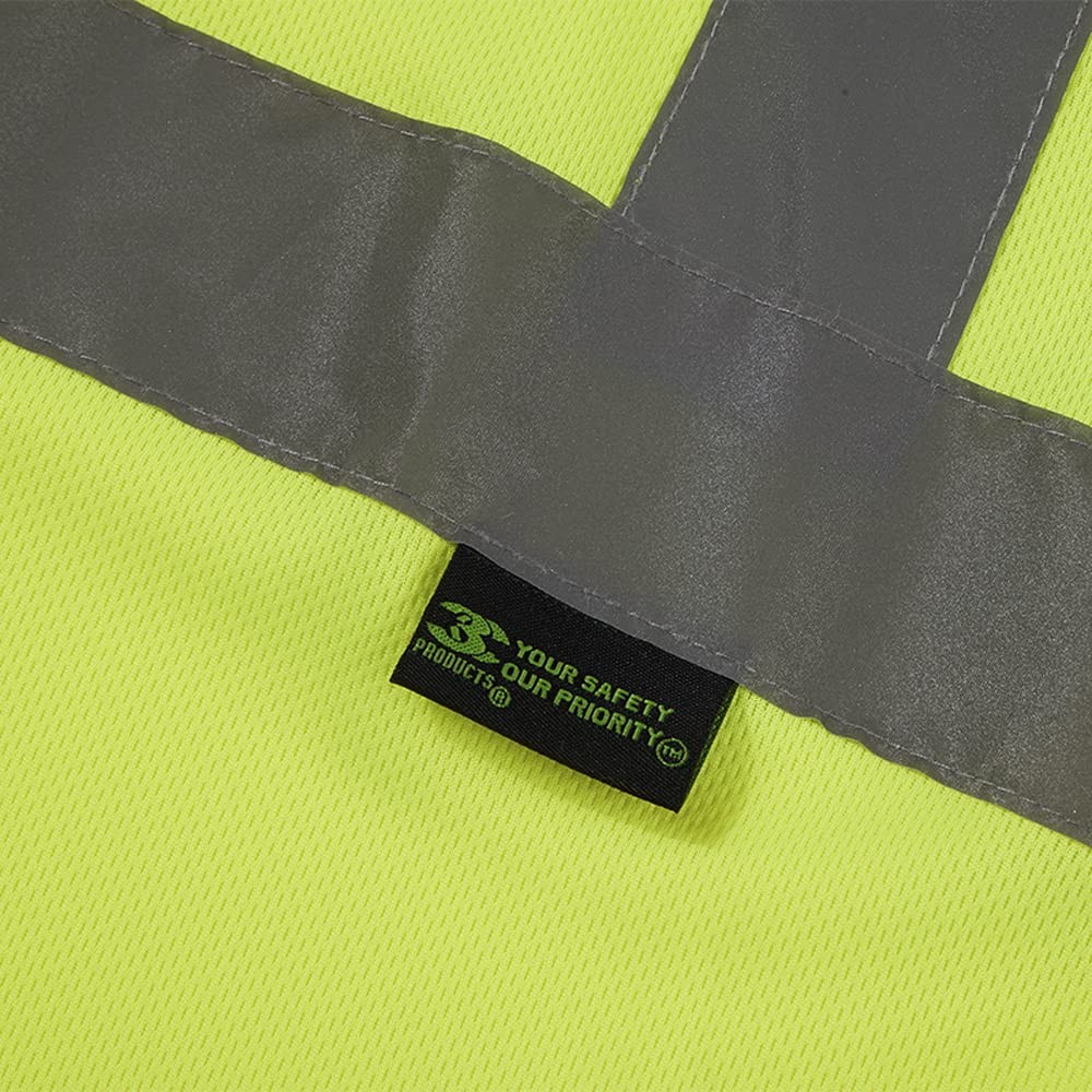 ST1000, ANSI/ISEA Class 2, Men’s High Vis Short Sleeve Safety T-Shirt, Jersey... gallery