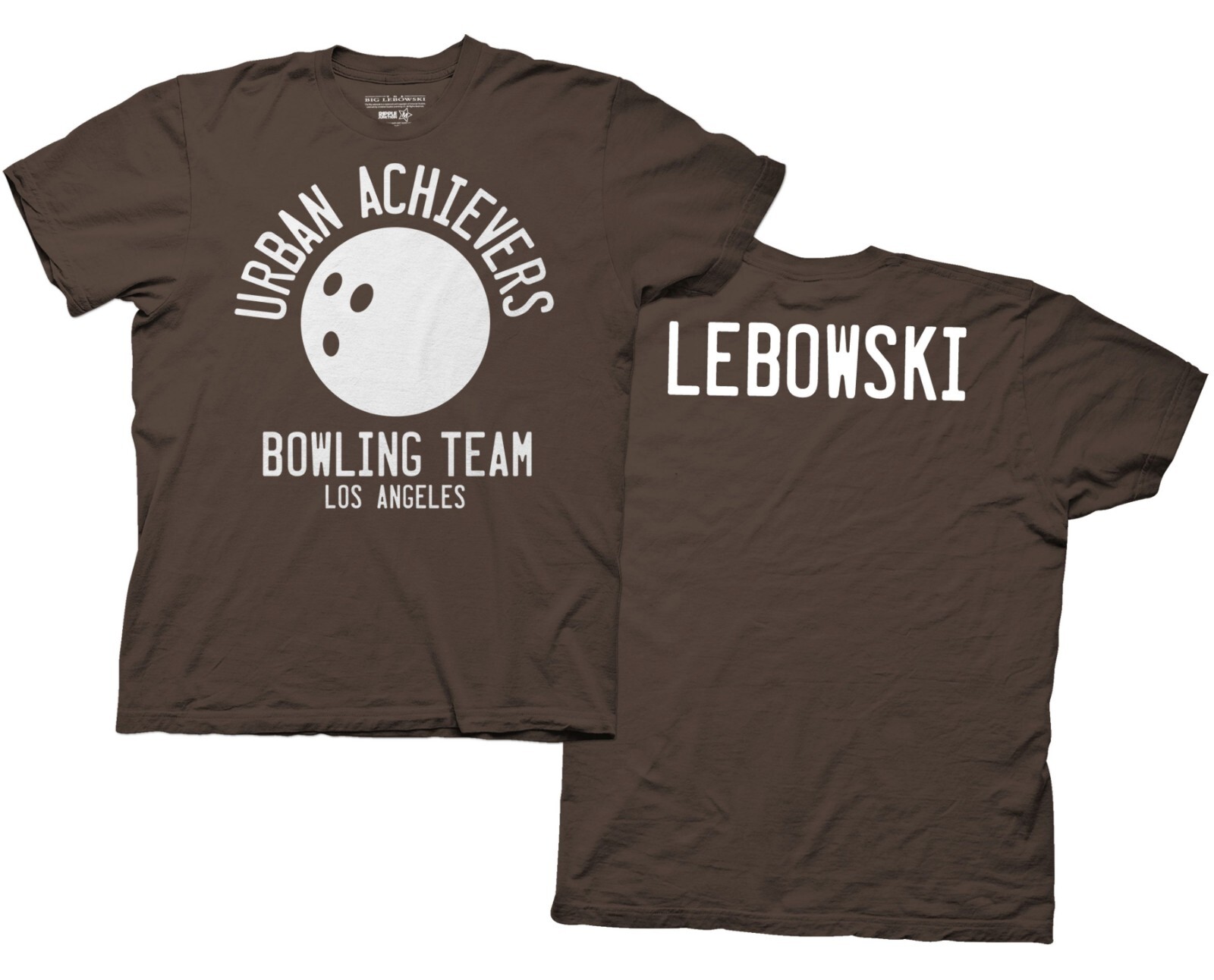 Ripple Junction | Big Lebowski Urban Achievers Bowling T-Shirt | Brown gallery