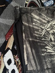 Affliction Puppet Master Shirt Angels vs Demons Gray Men’s XL Rare Y2K